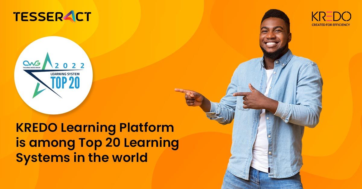 KREDO Learning P Latform is a top 20 learning systems in the world 401657411e