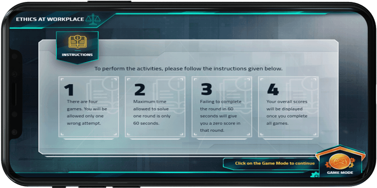 4 Examples Of Mobile Learning For Skills Training 9 Screenshot of a mobile learning course on behavioral training