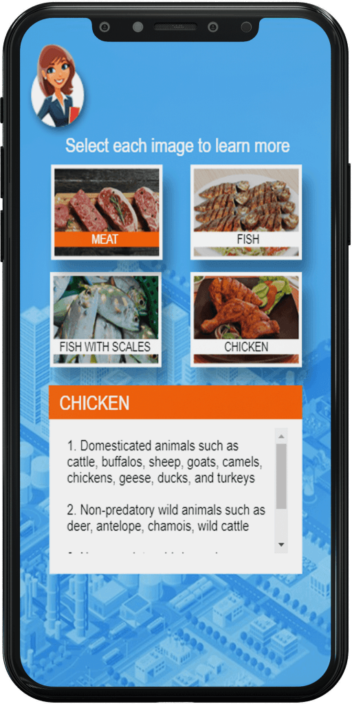 4 Examples Of Mobile Learning For Skills Training 6 Screenshot of a short Mobile Learning course with colorful infographics